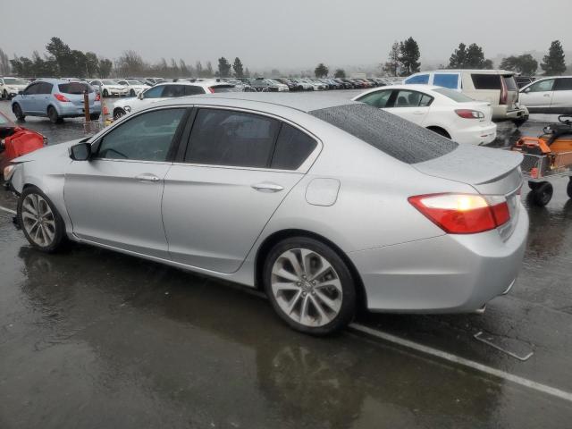 HONDA ACCORD SPO 2013 silver  gas 1HGCR2F52DA078458 photo #3