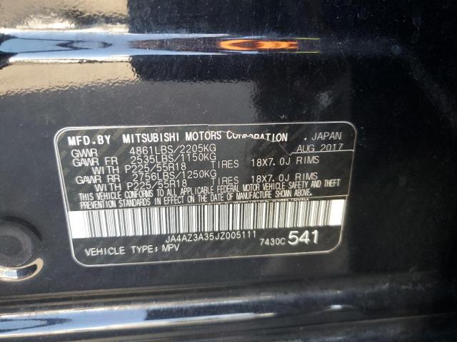 2018 MITSUBISHI OUTLANDER - JA4AZ3A35JZ005111