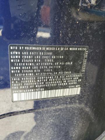 2024 VOLKSWAGEN TIGUAN SE - 3VV2B7AX8RM178709