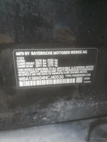 2022 BMW M550XI WBA13BK04NCJ40530