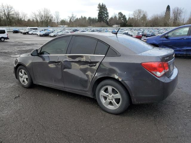 CHEVROLET CRUZE LT 2014 gray  gas 1G1PC5SB6E7107286 photo #3