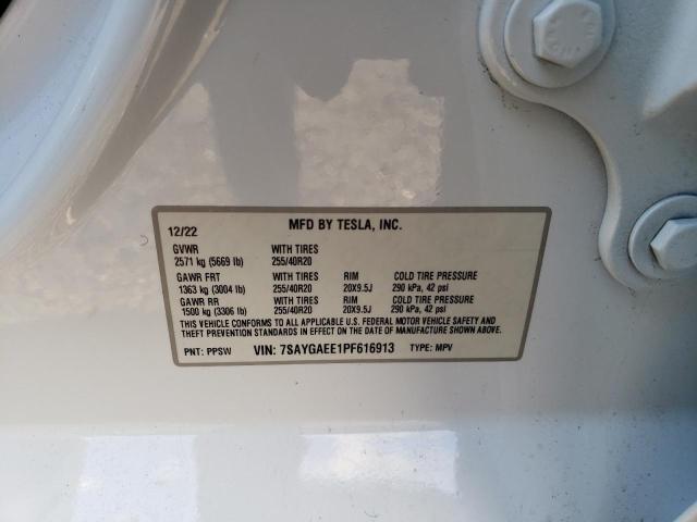 2023 TESLA MODEL Y - 7SAYGAEE1PF616913