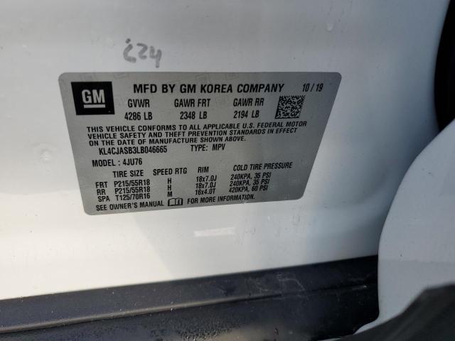 2020 BUICK ENCORE PRE KL4CJASB3LB046665
