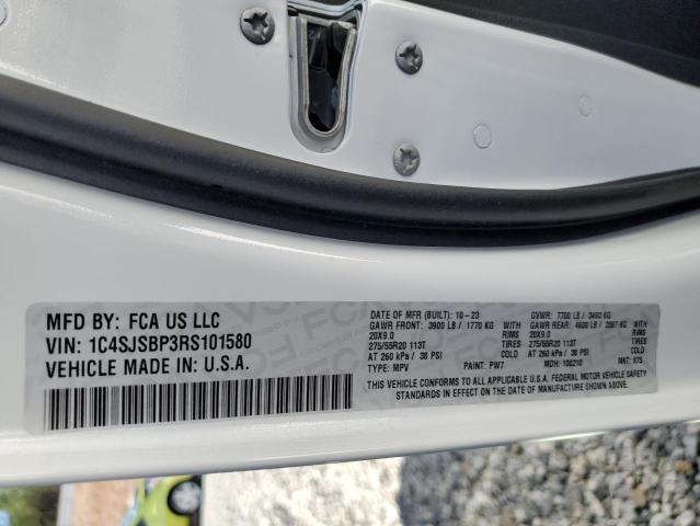 2024 JEEP WAGONEER L 1C4SJSBP3RS101580