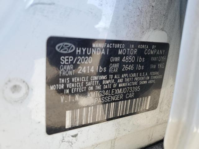 2021 GENESIS G70 PRESTI - KMTG34LEXMU073395