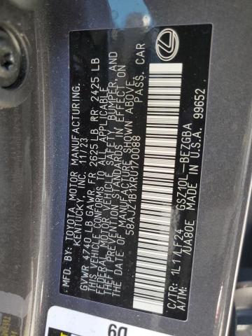 2024 LEXUS ES 350 F S 58AJZ1B1XRU170088