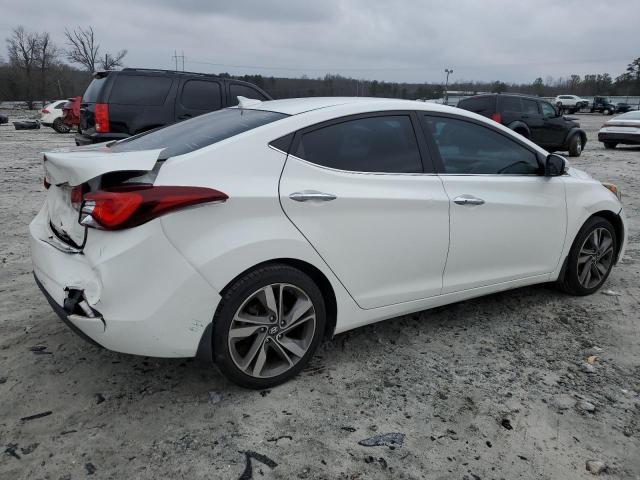 HYUNDAI ELANTRA SE 2015 white  gas 5NPDH4AE6FH628894 photo #4
