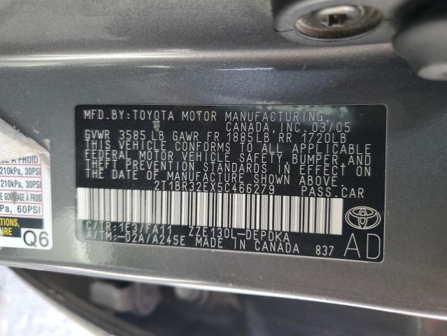 2017 TOYOTA COROLLA CE 2T1BR32EX5C466279