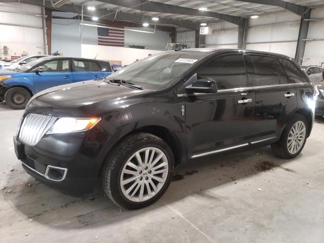 LINCOLN MKX 2011 black  gas 2LMDJ8JK8BBJ26797 photo #1