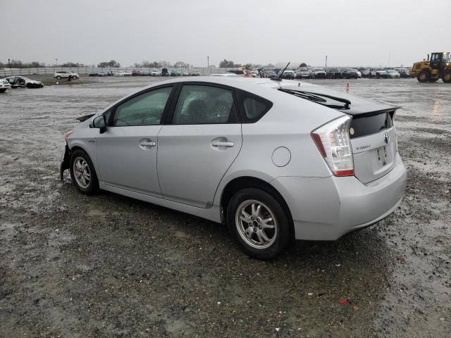 TOYOTA PRIUS 2010 silver  hybrid engine JTDKN3DU9A0217959 photo #3