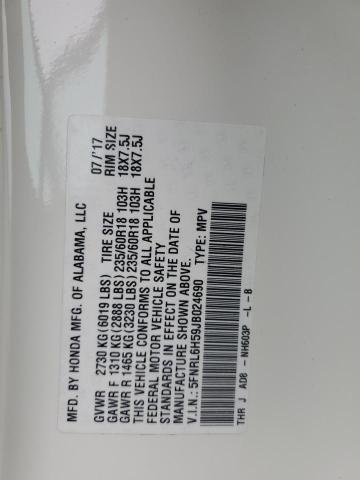 2018 HONDA ODYSSEY EX - 5FNRL6H59JB024690