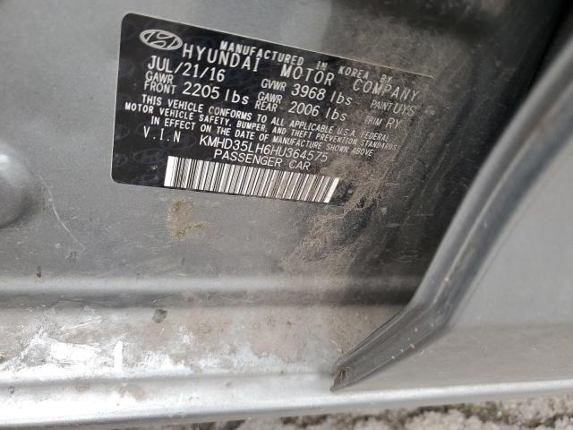 2017 HYUNDAI ELANTRA GT - KMHD35LH6HU364575