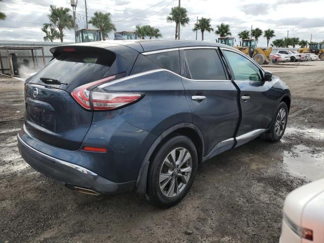 NISSAN MURANO S 2016 blue  gas 5N1AZ2MG2GN142629 photo #4