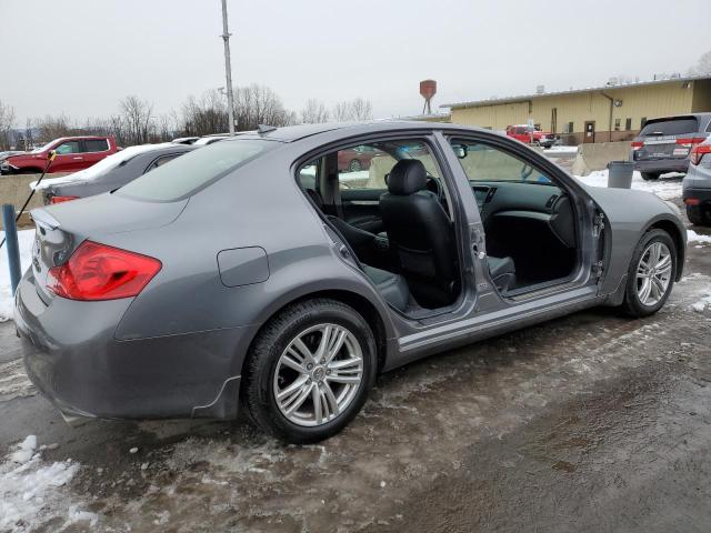 INFINITI G25 2012 gray sedan 4d gas JN1DV6AR8CM861848 photo #4