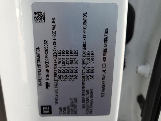 2023 CHEVROLET TAHOE K150 - 1GNSKNKD2PR285362