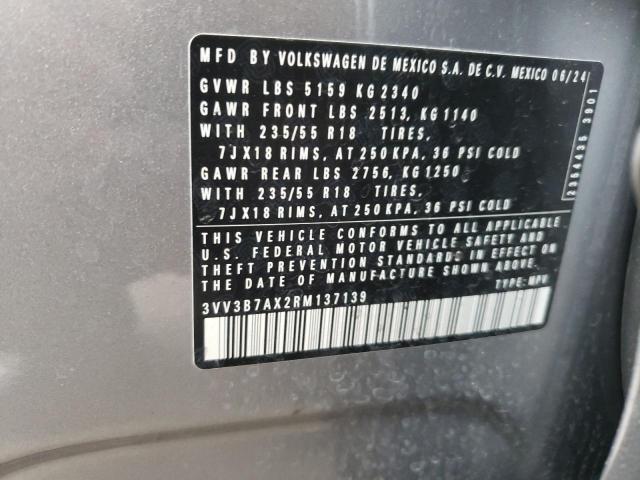 2024 VOLKSWAGEN TIGUAN SE - 3VV3B7AX2RM137139