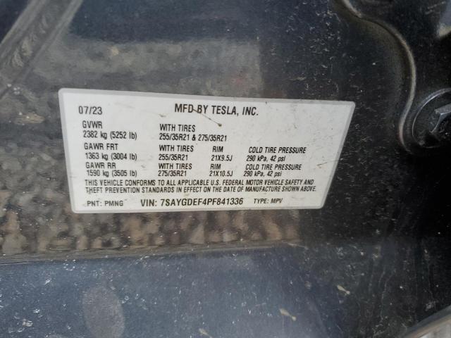 2023 TESLA MODEL Y - 7SAYGDEF4PF841336