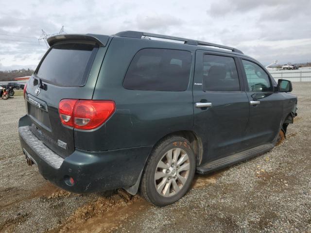 TOYOTA SEQUOIA PL 2008 green  gas 5TDBY67A08S003220 photo #4