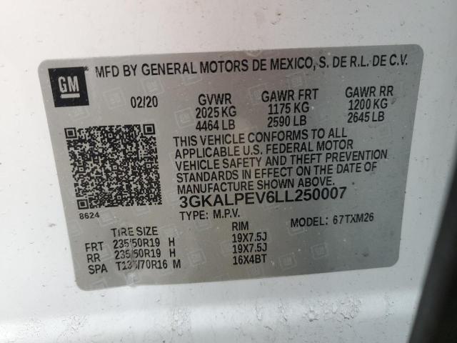 2020 GMC TERRAIN 4D 3GKALPEV6LL250007