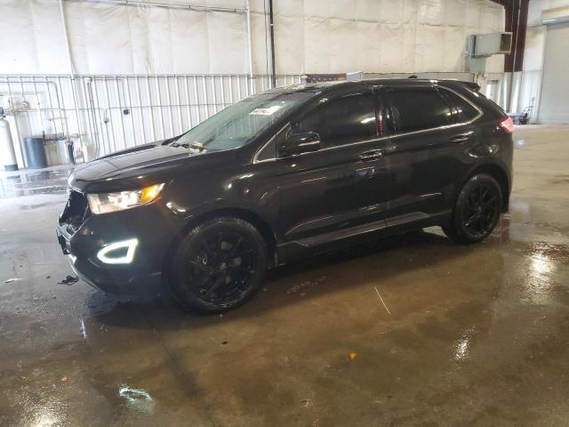 Vin: 2fmtk4k82fbc34158, lot: 44114675, ford edge titanium 20151
