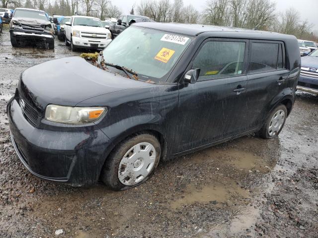 TOYOTA SCION XB 2008 black  gas JTLKE50E881016055 photo #1