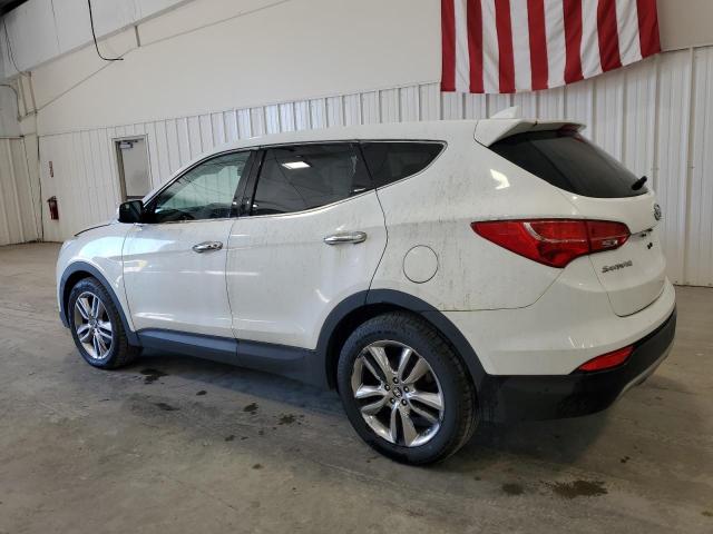 HYUNDAI SANTA FE S 2013 white  gas 5XYZWDLA6DG021386 photo #3