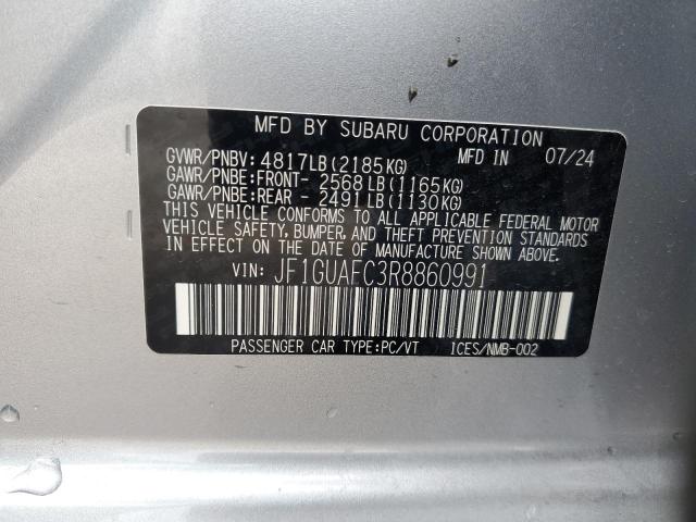 2024 SUBARU IMPREZA SP JF1GUAFC3R8860991