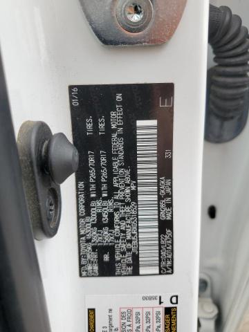 2016 TOYOTA 4RUNNER SR - JTEBU5JRXG5318529
