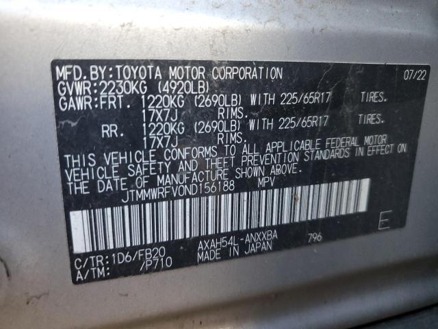 2022 TOYOTA RAV4 LE - JTMMWRFV0ND156188