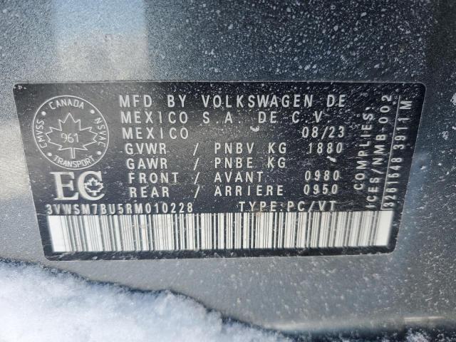 2024 VOLKSWAGEN JETTA COMF 3VWSM7BU5RM010228