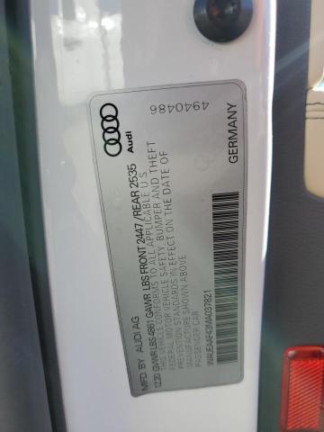 2021 AUDI A4 PREMIUM - WAUEAAF43MA037821