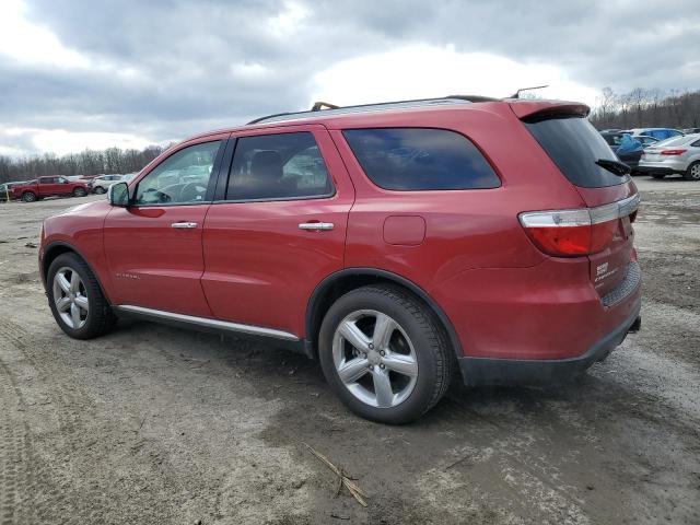 DODGE DURANGO CI 2011 red  gas 1D4SE5GT3BC698213 photo #3