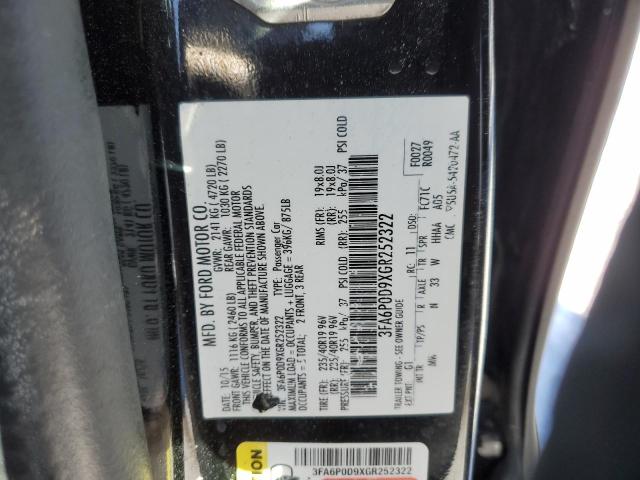 2016 FORD FUSION TIT - 3FA6P0D9XGR252322