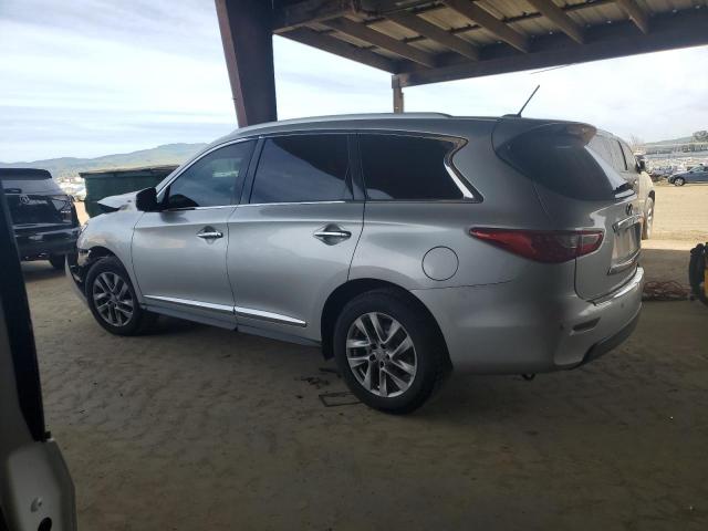 INFINITI QX60 2014 silver  gas 5N1AL0MN6EC551990 photo #3