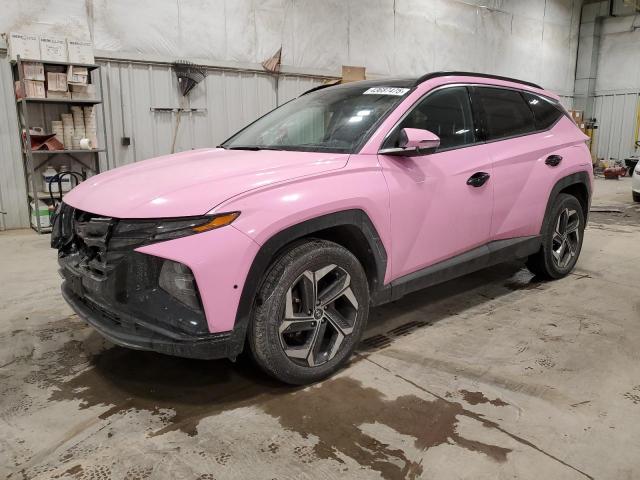 HYUNDAI TUCSON LIM 2022 pink  gas 5NMJECAE5NH156155 photo #1