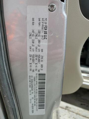 2017 DODGE GRAND CARA - 2C4RDGCG9HR865306