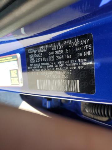 2024 HYUNDAI ELANTRA SE - KMHLM4DG0RU707827