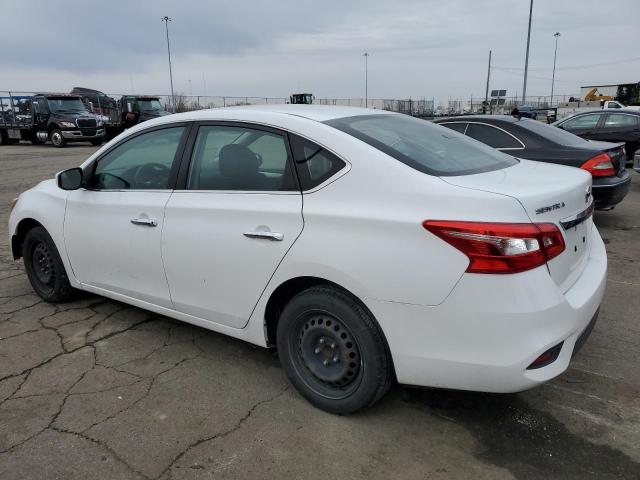 NISSAN SENTRA S 2019 white  gas 3N1AB7AP9KY318245 photo #3