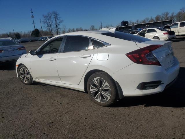 HONDA CIVIC EX 2017 white  gas 19XFC1F33HE010646 photo #3