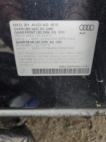 2016 AUDI Q5 PREMIUM - WA1L2AFP5GA013052