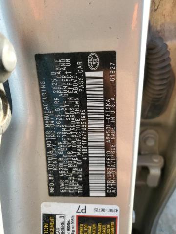 2015 TOYOTA CAMRY LE - 4T1BF1FK7FU951685
