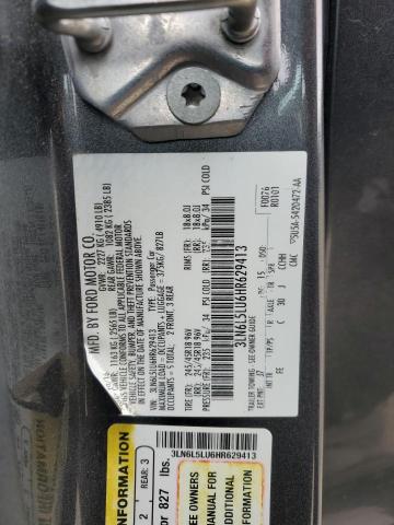 2017 LINCOLN MKZ HYBRID 3LN6L5LU6HR629413