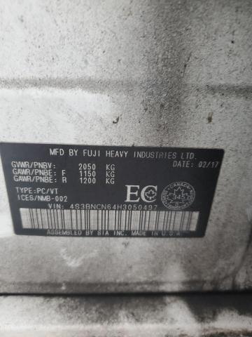 2017 SUBARU LEGACY 2.5 4S3BNCN64H3050497