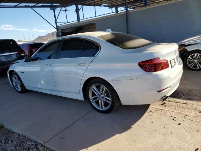 BMW 528 I 2015 white  gas WBA5A5C52FD519802 photo #3