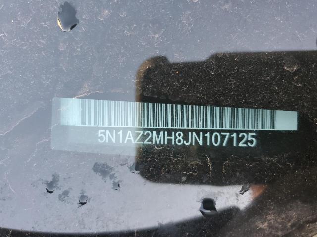 2018 NISSAN MURANO S - 5N1AZ2MH8JN107125