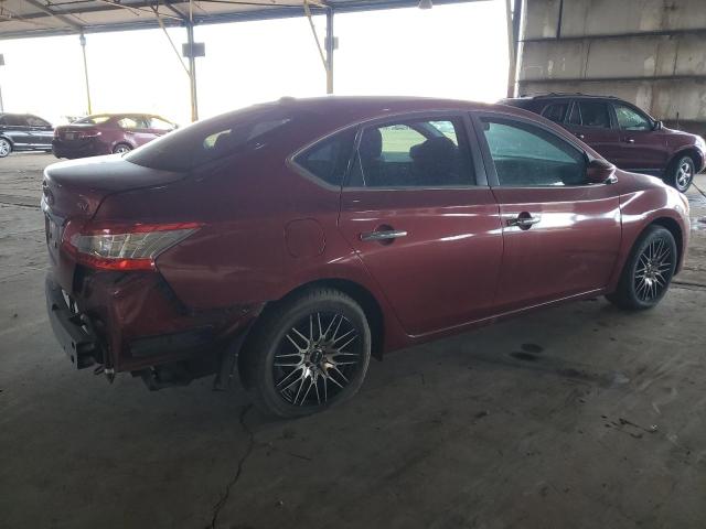 NISSAN SENTRA S 2015 red  gas 3N1AB7AP0FL661738 photo #4