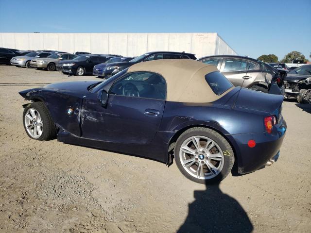 BMW Z4 3.0 2004 blue converti gas 4USBT535X4LU08928 photo #3