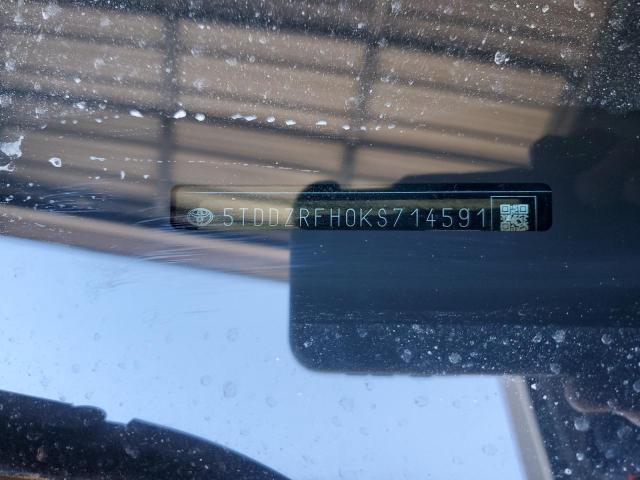 2019 TOYOTA HIGHLANDER - 5TDDZRFH0KS714591