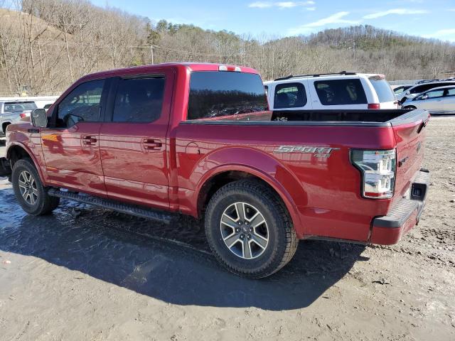 Vin: 1ftew1ef8gfd39040, lot: 46529605, ford f-150 supercrew 20162