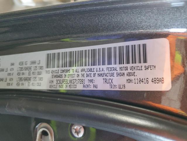 2019 RAM 2500 LIMIT 3C6UR5SLXKG717281